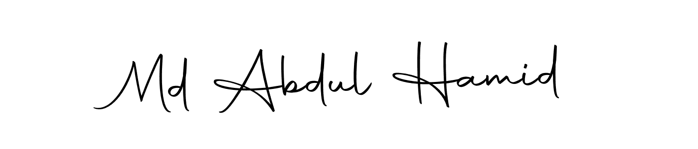 It looks lik you need a new signature style for name Md Abdul Hamid. Design unique handwritten (Autography-DOLnW) signature with our free signature maker in just a few clicks. Md Abdul Hamid signature style 10 images and pictures png