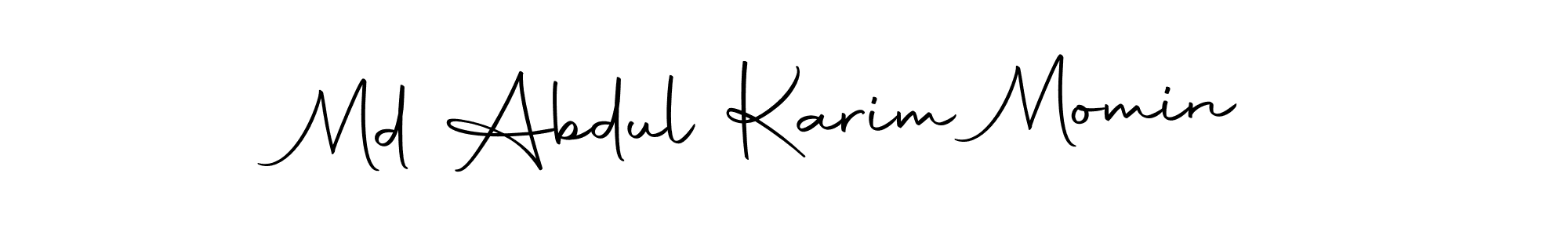 How to make Md Abdul Karim Momin signature? Autography-DOLnW is a professional autograph style. Create handwritten signature for Md Abdul Karim Momin name. Md Abdul Karim Momin signature style 10 images and pictures png