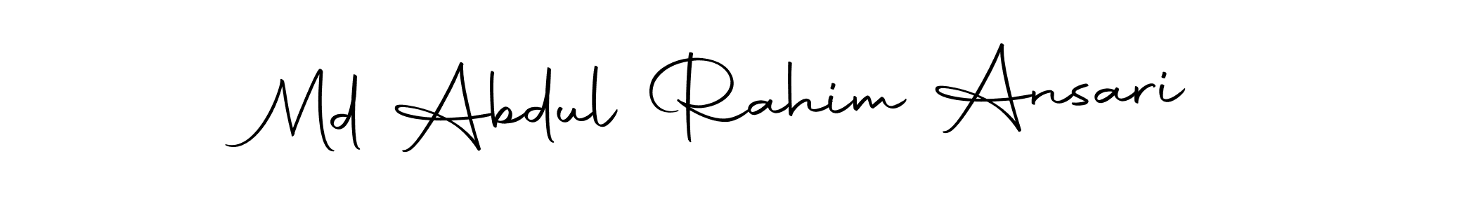 You can use this online signature creator to create a handwritten signature for the name Md Abdul Rahim Ansari. This is the best online autograph maker. Md Abdul Rahim Ansari signature style 10 images and pictures png