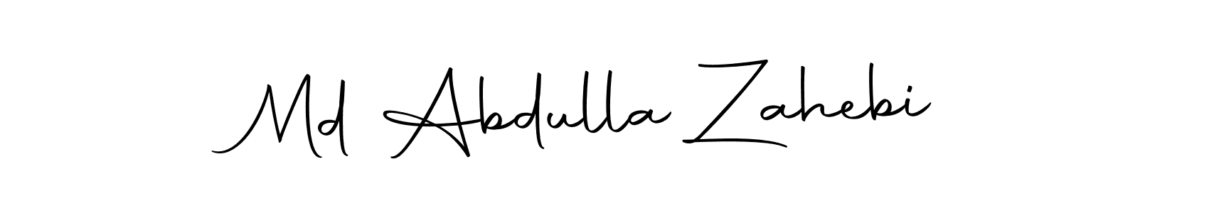 You can use this online signature creator to create a handwritten signature for the name Md Abdulla Zahebi. This is the best online autograph maker. Md Abdulla Zahebi signature style 10 images and pictures png