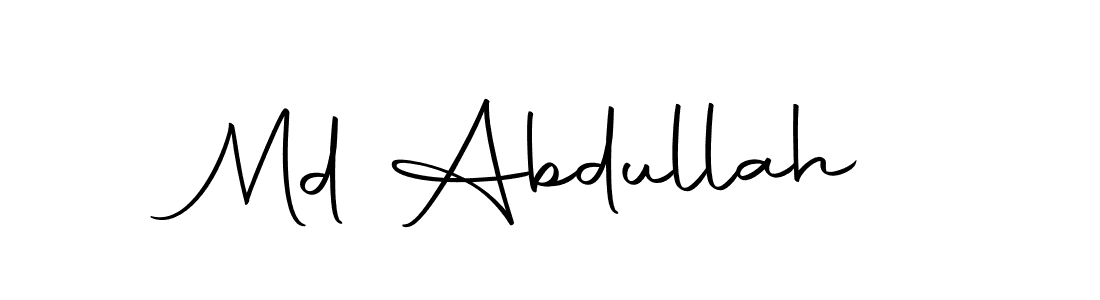 You should practise on your own different ways (Autography-DOLnW) to write your name (Md Abdullah) in signature. don't let someone else do it for you. Md Abdullah signature style 10 images and pictures png