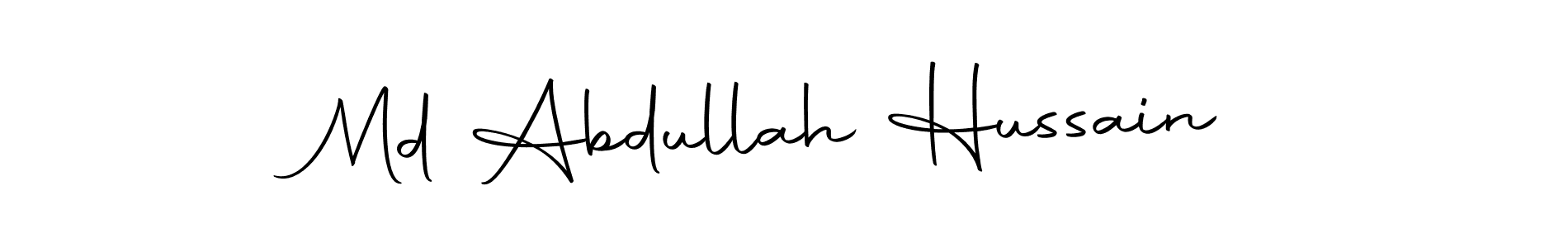 Make a beautiful signature design for name Md Abdullah Hussain. Use this online signature maker to create a handwritten signature for free. Md Abdullah Hussain signature style 10 images and pictures png