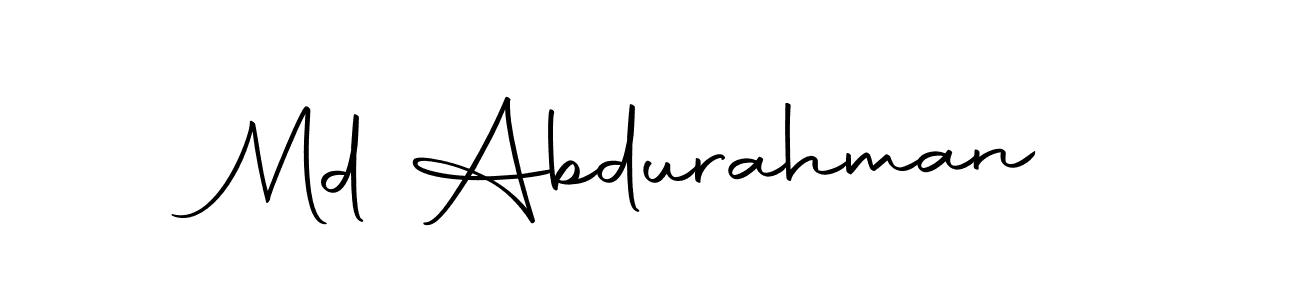 Also we have Md Abdurahman name is the best signature style. Create professional handwritten signature collection using Autography-DOLnW autograph style. Md Abdurahman signature style 10 images and pictures png