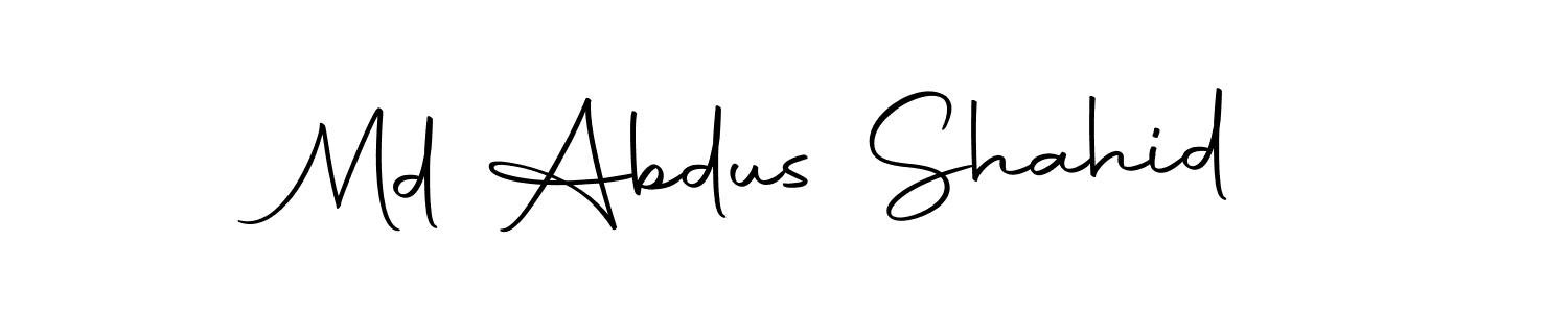 It looks lik you need a new signature style for name Md Abdus Shahid. Design unique handwritten (Autography-DOLnW) signature with our free signature maker in just a few clicks. Md Abdus Shahid signature style 10 images and pictures png