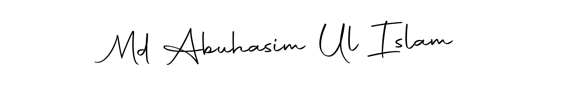 Make a beautiful signature design for name Md Abuhasim Ul Islam. With this signature (Autography-DOLnW) style, you can create a handwritten signature for free. Md Abuhasim Ul Islam signature style 10 images and pictures png