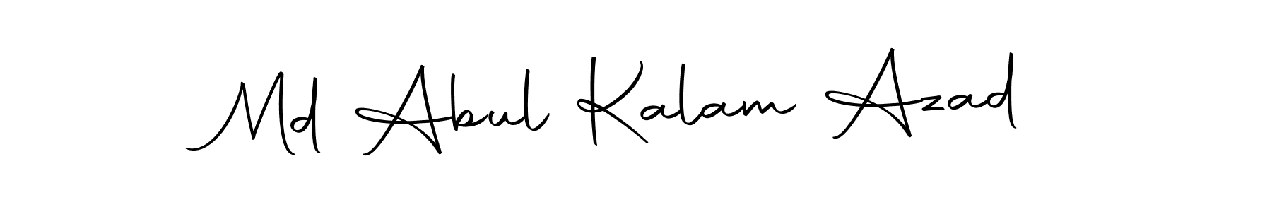 Use a signature maker to create a handwritten signature online. With this signature software, you can design (Autography-DOLnW) your own signature for name Md Abul Kalam Azad. Md Abul Kalam Azad signature style 10 images and pictures png