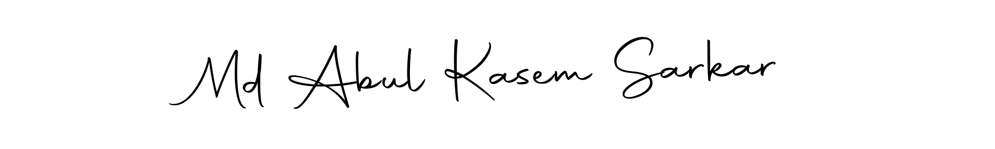 Create a beautiful signature design for name Md Abul Kasem Sarkar. With this signature (Autography-DOLnW) fonts, you can make a handwritten signature for free. Md Abul Kasem Sarkar signature style 10 images and pictures png