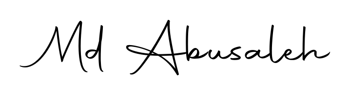 Best and Professional Signature Style for Md Abusaleh. Autography-DOLnW Best Signature Style Collection. Md Abusaleh signature style 10 images and pictures png