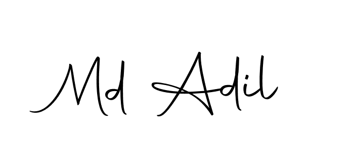 Also we have Md Adil name is the best signature style. Create professional handwritten signature collection using Autography-DOLnW autograph style. Md Adil signature style 10 images and pictures png