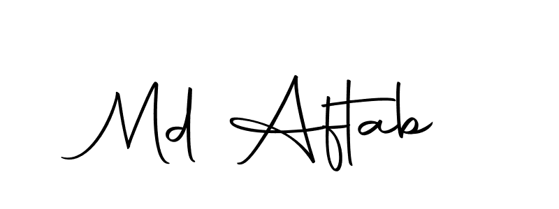 Md Aftab stylish signature style. Best Handwritten Sign (Autography-DOLnW) for my name. Handwritten Signature Collection Ideas for my name Md Aftab. Md Aftab signature style 10 images and pictures png