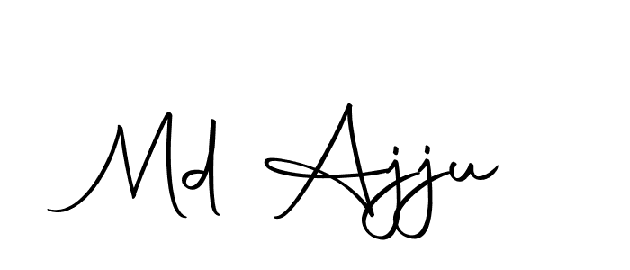 You should practise on your own different ways (Autography-DOLnW) to write your name (Md Ajju) in signature. don't let someone else do it for you. Md Ajju signature style 10 images and pictures png