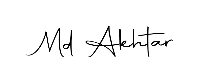 The best way (Autography-DOLnW) to make a short signature is to pick only two or three words in your name. The name Md Akhtar include a total of six letters. For converting this name. Md Akhtar signature style 10 images and pictures png