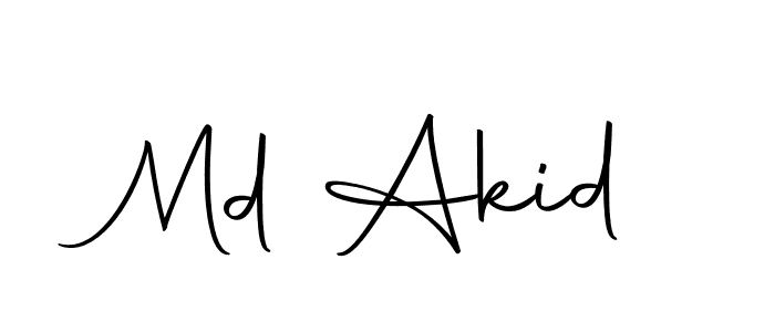 How to Draw Md Akid signature style? Autography-DOLnW is a latest design signature styles for name Md Akid. Md Akid signature style 10 images and pictures png