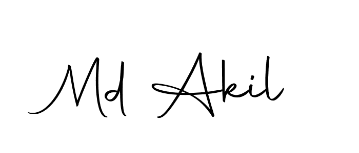 Here are the top 10 professional signature styles for the name Md Akil. These are the best autograph styles you can use for your name. Md Akil signature style 10 images and pictures png