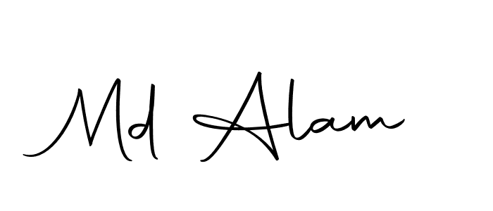 How to make Md Alam signature? Autography-DOLnW is a professional autograph style. Create handwritten signature for Md Alam name. Md Alam signature style 10 images and pictures png