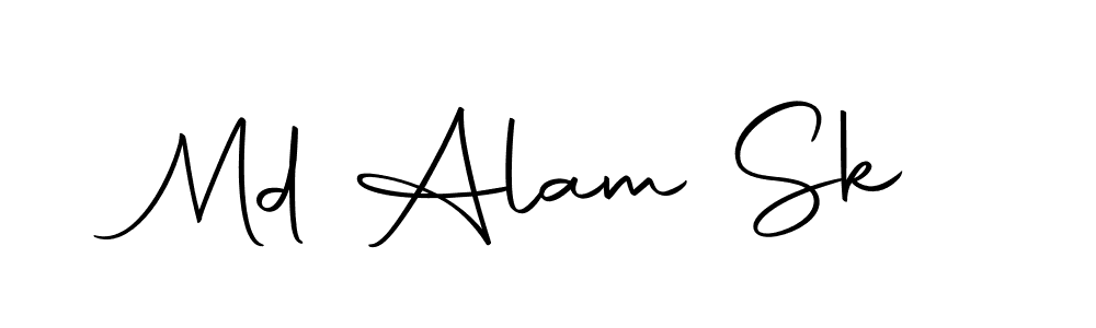 Design your own signature with our free online signature maker. With this signature software, you can create a handwritten (Autography-DOLnW) signature for name Md Alam Sk. Md Alam Sk signature style 10 images and pictures png