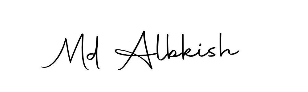 Make a beautiful signature design for name Md Albkish. Use this online signature maker to create a handwritten signature for free. Md Albkish signature style 10 images and pictures png