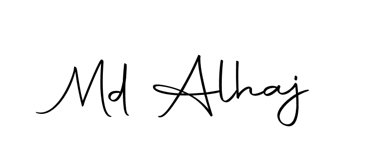 How to Draw Md Alhaj signature style? Autography-DOLnW is a latest design signature styles for name Md Alhaj. Md Alhaj signature style 10 images and pictures png