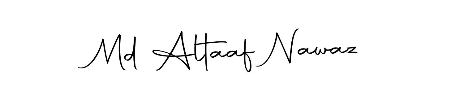 You should practise on your own different ways (Autography-DOLnW) to write your name (Md Altaaf Nawaz) in signature. don't let someone else do it for you. Md Altaaf Nawaz signature style 10 images and pictures png