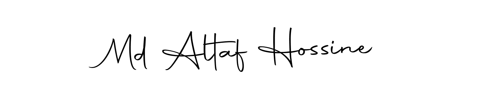 Also we have Md Altaf Hossine name is the best signature style. Create professional handwritten signature collection using Autography-DOLnW autograph style. Md Altaf Hossine signature style 10 images and pictures png