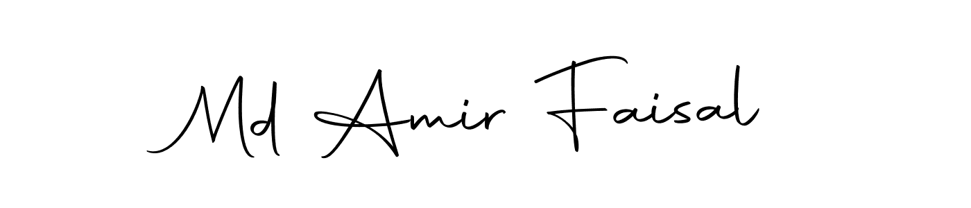 Use a signature maker to create a handwritten signature online. With this signature software, you can design (Autography-DOLnW) your own signature for name Md Amir Faisal. Md Amir Faisal signature style 10 images and pictures png