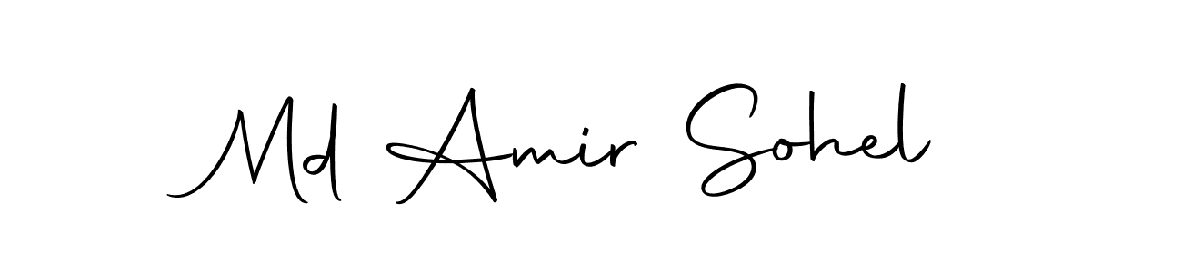 Make a beautiful signature design for name Md Amir Sohel. Use this online signature maker to create a handwritten signature for free. Md Amir Sohel signature style 10 images and pictures png