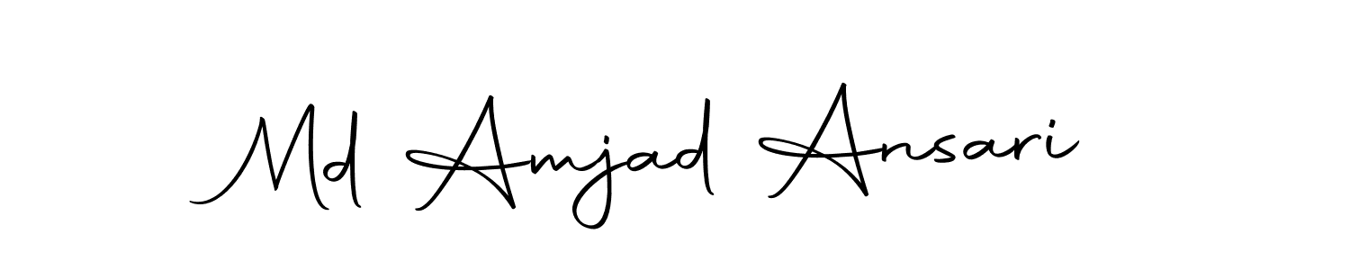 Also You can easily find your signature by using the search form. We will create Md Amjad Ansari name handwritten signature images for you free of cost using Autography-DOLnW sign style. Md Amjad Ansari signature style 10 images and pictures png