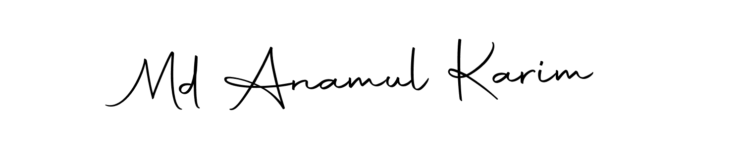 Also we have Md Anamul Karim name is the best signature style. Create professional handwritten signature collection using Autography-DOLnW autograph style. Md Anamul Karim signature style 10 images and pictures png