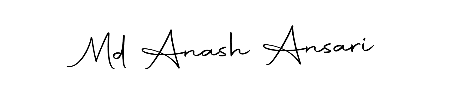 Make a beautiful signature design for name Md Anash Ansari. Use this online signature maker to create a handwritten signature for free. Md Anash Ansari signature style 10 images and pictures png