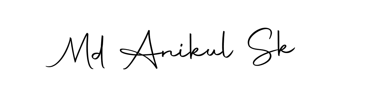 Similarly Autography-DOLnW is the best handwritten signature design. Signature creator online .You can use it as an online autograph creator for name Md Anikul Sk. Md Anikul Sk signature style 10 images and pictures png