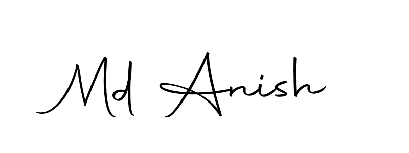 The best way (Autography-DOLnW) to make a short signature is to pick only two or three words in your name. The name Md Anish include a total of six letters. For converting this name. Md Anish signature style 10 images and pictures png