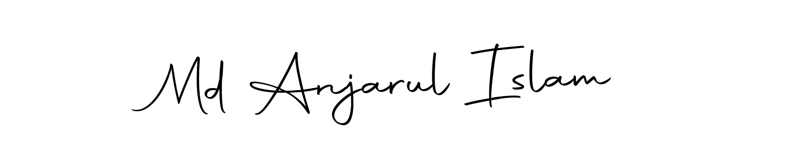How to Draw Md Anjarul Islam signature style? Autography-DOLnW is a latest design signature styles for name Md Anjarul Islam. Md Anjarul Islam signature style 10 images and pictures png