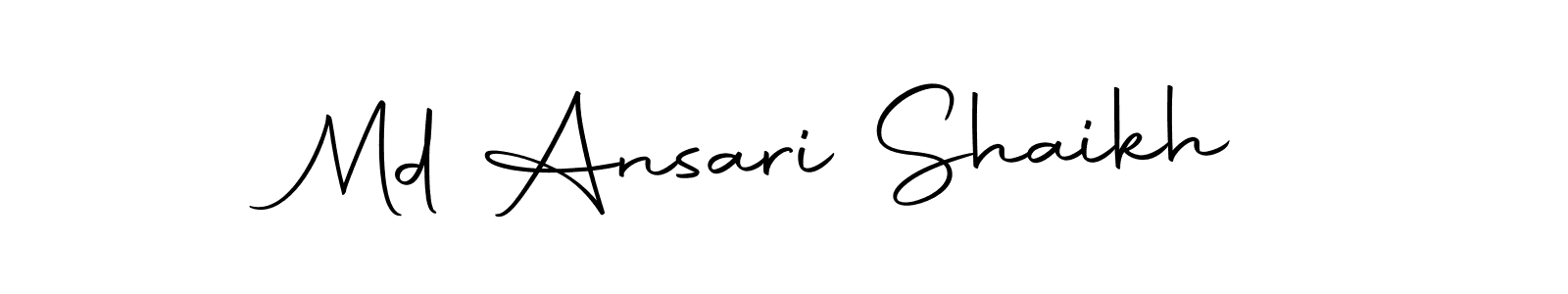 How to make Md Ansari Shaikh signature? Autography-DOLnW is a professional autograph style. Create handwritten signature for Md Ansari Shaikh name. Md Ansari Shaikh signature style 10 images and pictures png