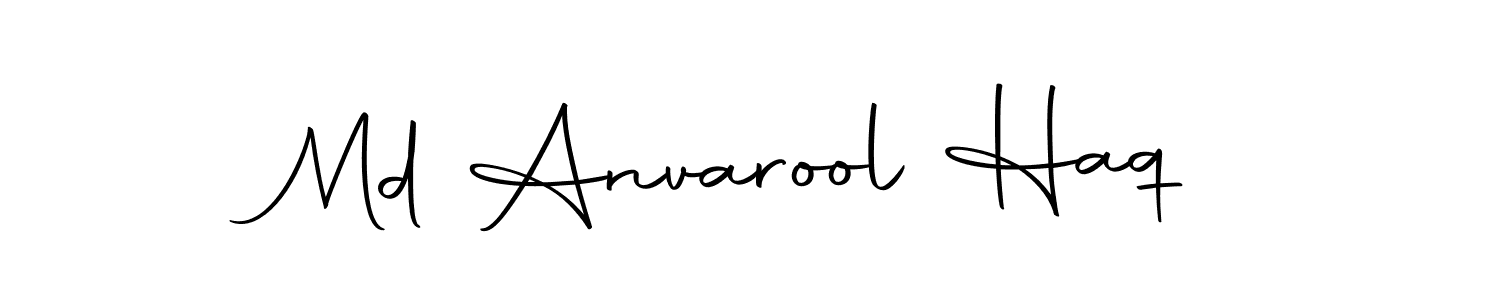 Here are the top 10 professional signature styles for the name Md Anvarool Haq. These are the best autograph styles you can use for your name. Md Anvarool Haq signature style 10 images and pictures png