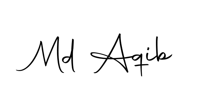 How to make Md Aqib signature? Autography-DOLnW is a professional autograph style. Create handwritten signature for Md Aqib name. Md Aqib signature style 10 images and pictures png