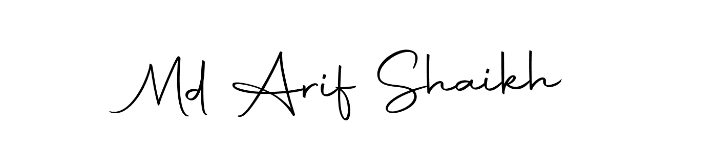 You can use this online signature creator to create a handwritten signature for the name Md Arif Shaikh. This is the best online autograph maker. Md Arif Shaikh signature style 10 images and pictures png