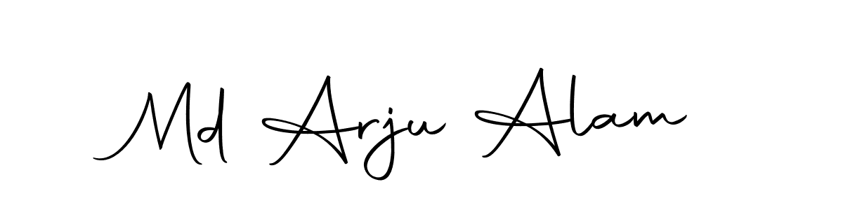 It looks lik you need a new signature style for name Md Arju Alam. Design unique handwritten (Autography-DOLnW) signature with our free signature maker in just a few clicks. Md Arju Alam signature style 10 images and pictures png