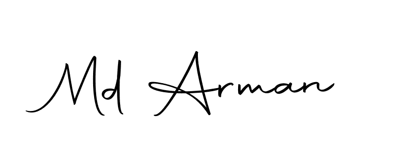 You should practise on your own different ways (Autography-DOLnW) to write your name (Md Arman) in signature. don't let someone else do it for you. Md Arman signature style 10 images and pictures png