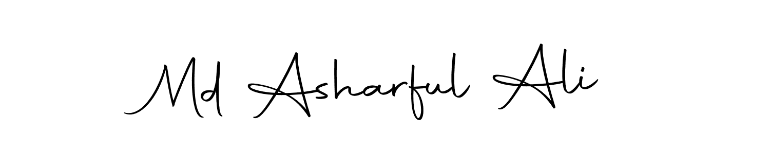 How to make Md Asharful Ali signature? Autography-DOLnW is a professional autograph style. Create handwritten signature for Md Asharful Ali name. Md Asharful Ali signature style 10 images and pictures png