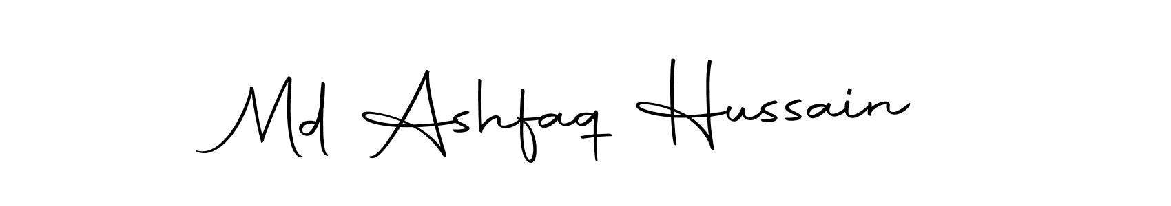 Use a signature maker to create a handwritten signature online. With this signature software, you can design (Autography-DOLnW) your own signature for name Md Ashfaq Hussain. Md Ashfaq Hussain signature style 10 images and pictures png