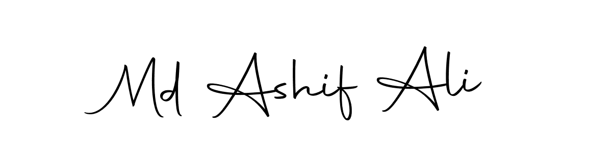 Make a beautiful signature design for name Md Ashif Ali. With this signature (Autography-DOLnW) style, you can create a handwritten signature for free. Md Ashif Ali signature style 10 images and pictures png