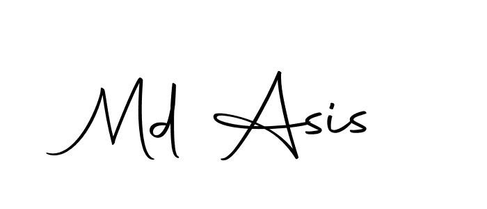 You should practise on your own different ways (Autography-DOLnW) to write your name (Md Asis) in signature. don't let someone else do it for you. Md Asis signature style 10 images and pictures png