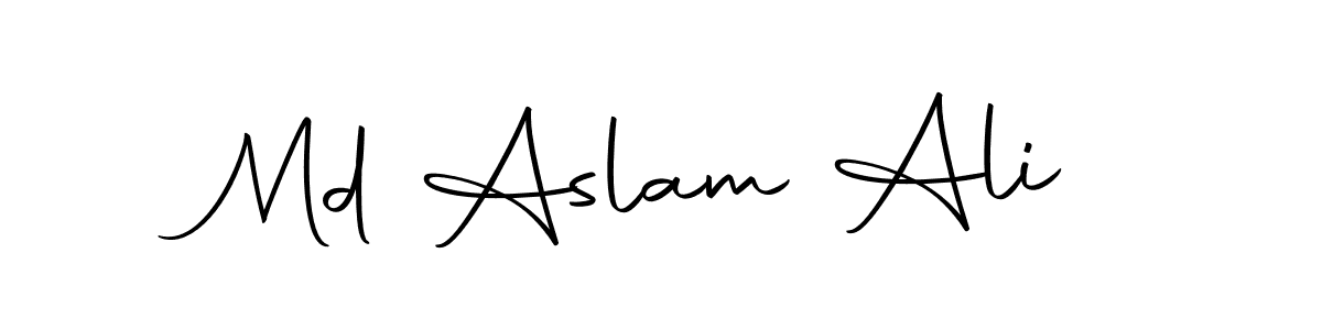 You can use this online signature creator to create a handwritten signature for the name Md Aslam Ali. This is the best online autograph maker. Md Aslam Ali signature style 10 images and pictures png