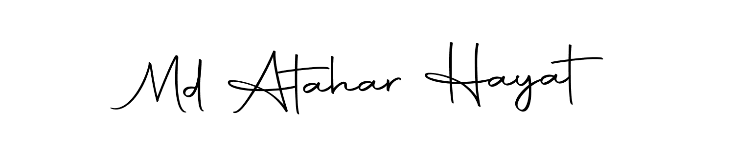 Here are the top 10 professional signature styles for the name Md Atahar Hayat. These are the best autograph styles you can use for your name. Md Atahar Hayat signature style 10 images and pictures png