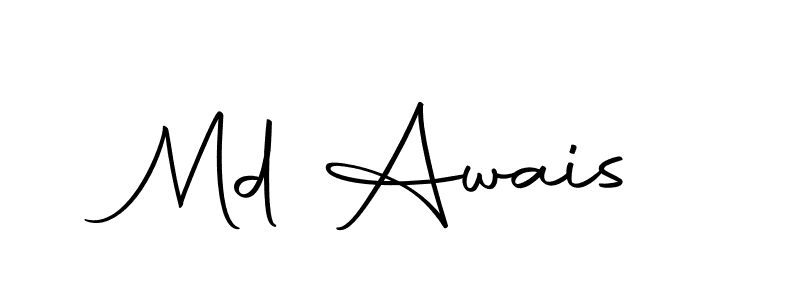 You should practise on your own different ways (Autography-DOLnW) to write your name (Md Awais) in signature. don't let someone else do it for you. Md Awais signature style 10 images and pictures png