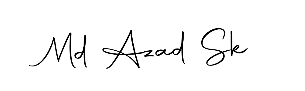 Make a beautiful signature design for name Md Azad Sk. Use this online signature maker to create a handwritten signature for free. Md Azad Sk signature style 10 images and pictures png
