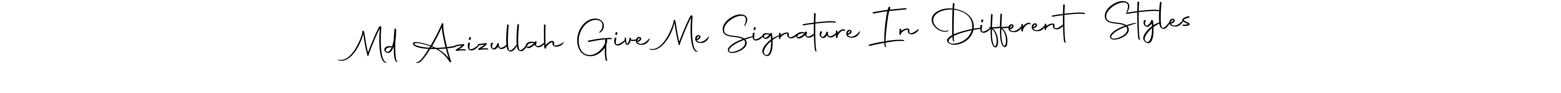 Also we have Md Azizullah Give Me Signature In Different Styles name is the best signature style. Create professional handwritten signature collection using Autography-DOLnW autograph style. Md Azizullah Give Me Signature In Different Styles signature style 10 images and pictures png