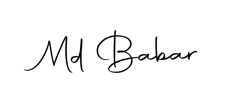 It looks lik you need a new signature style for name Md Babar. Design unique handwritten (Autography-DOLnW) signature with our free signature maker in just a few clicks. Md Babar signature style 10 images and pictures png