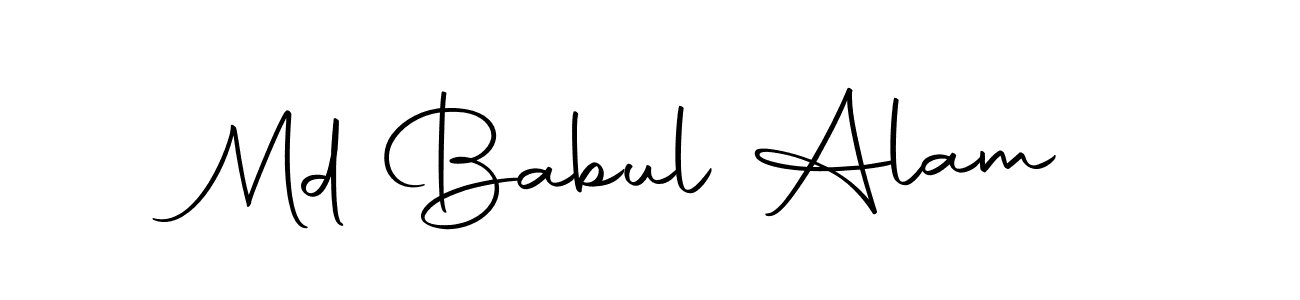 Make a beautiful signature design for name Md Babul Alam. Use this online signature maker to create a handwritten signature for free. Md Babul Alam signature style 10 images and pictures png