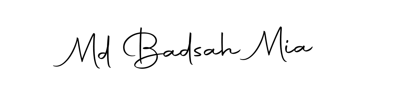 You should practise on your own different ways (Autography-DOLnW) to write your name (Md Badsah Mia) in signature. don't let someone else do it for you. Md Badsah Mia signature style 10 images and pictures png